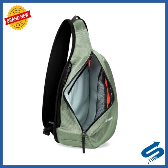 Anti Theft Sling Bag, 10L Travel Crossbody Backpack with RFID Protection Vertx Urban Ghost 10L Minimalist Sling Bag main image 3